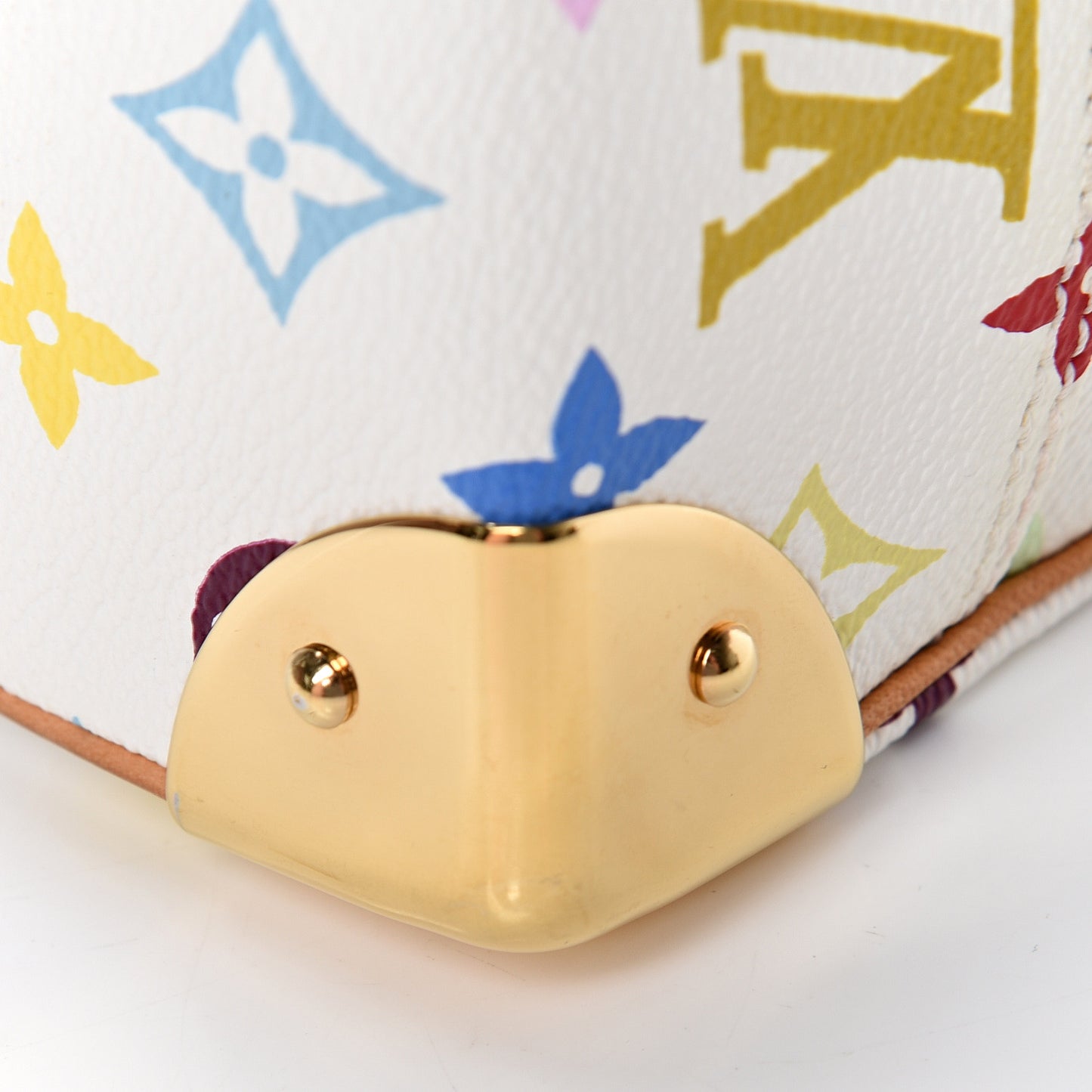 Monogram Multicolor Trouville White