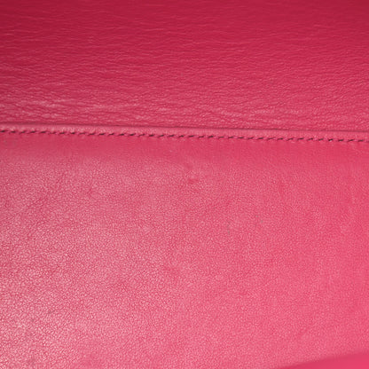 Saint Laurent Calfskin Small Sac De Jour Black Fuchsia 12 of 18