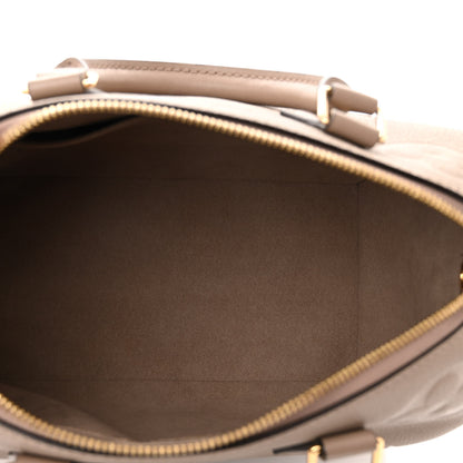 Louis Vuitton Empreinte Monogram Giant Speedy Bandouliere 25 Tourterelle 5 of 9