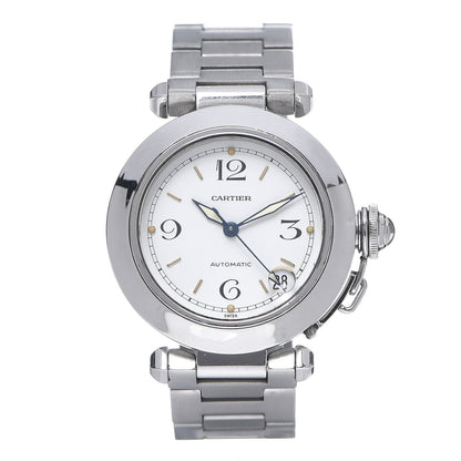 Cartier Stainless Steel 35mm Pasha C Automatic Watch 1 of 6