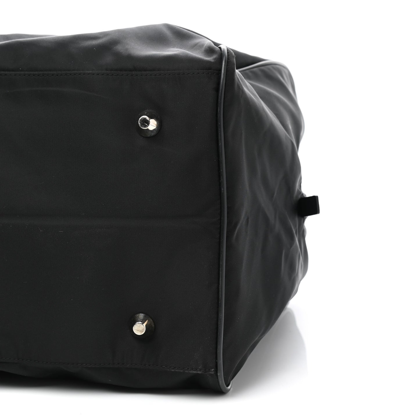 Nylon Viaggio Duffle Black