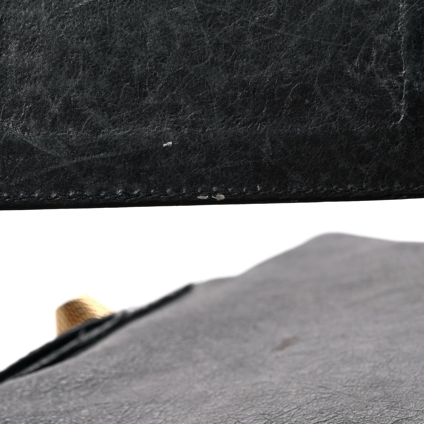 Chevre Giant 21 Gold Hardware Day Hobo Black