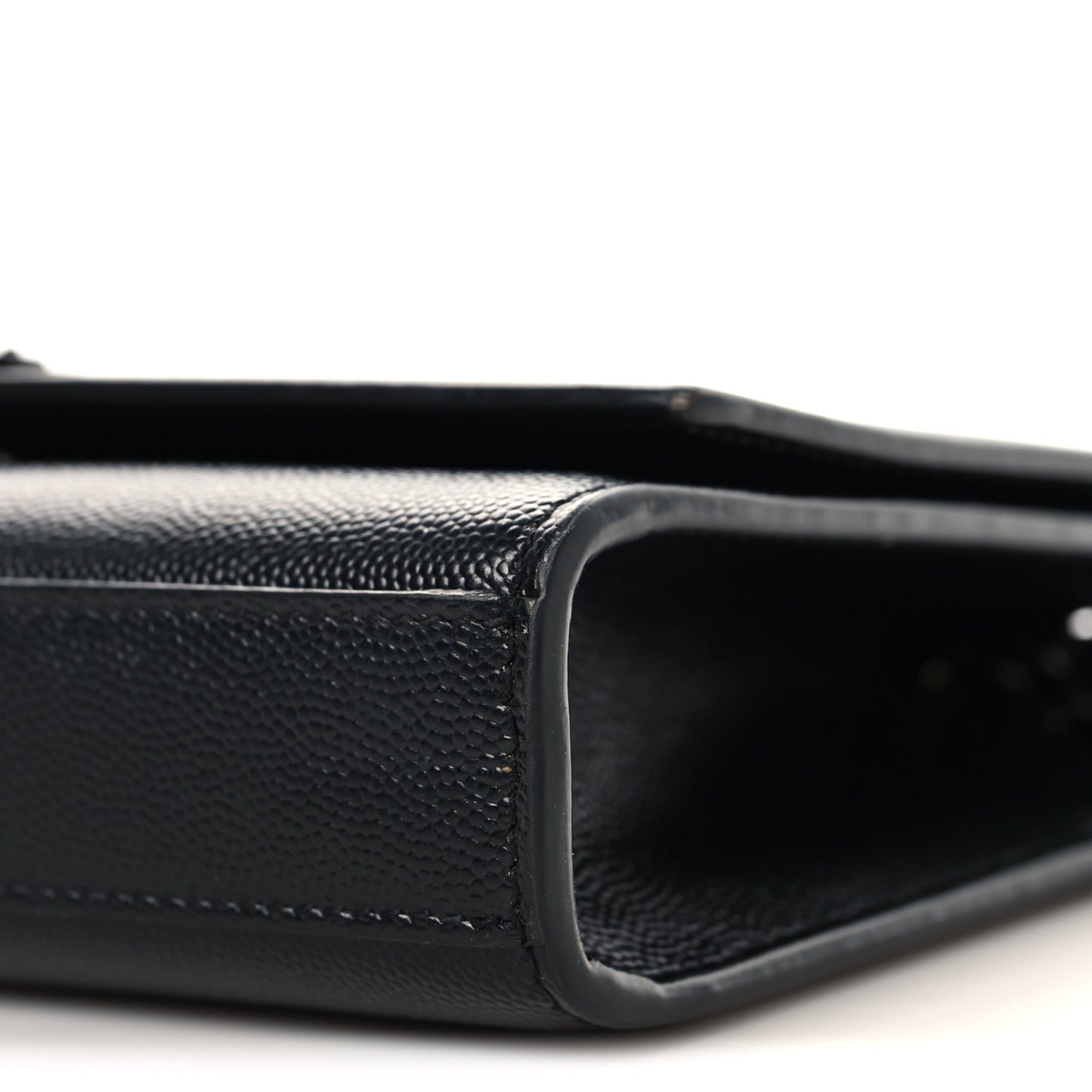 Grain De Poudre Small Monogram Monochrome Kate Satchel Black