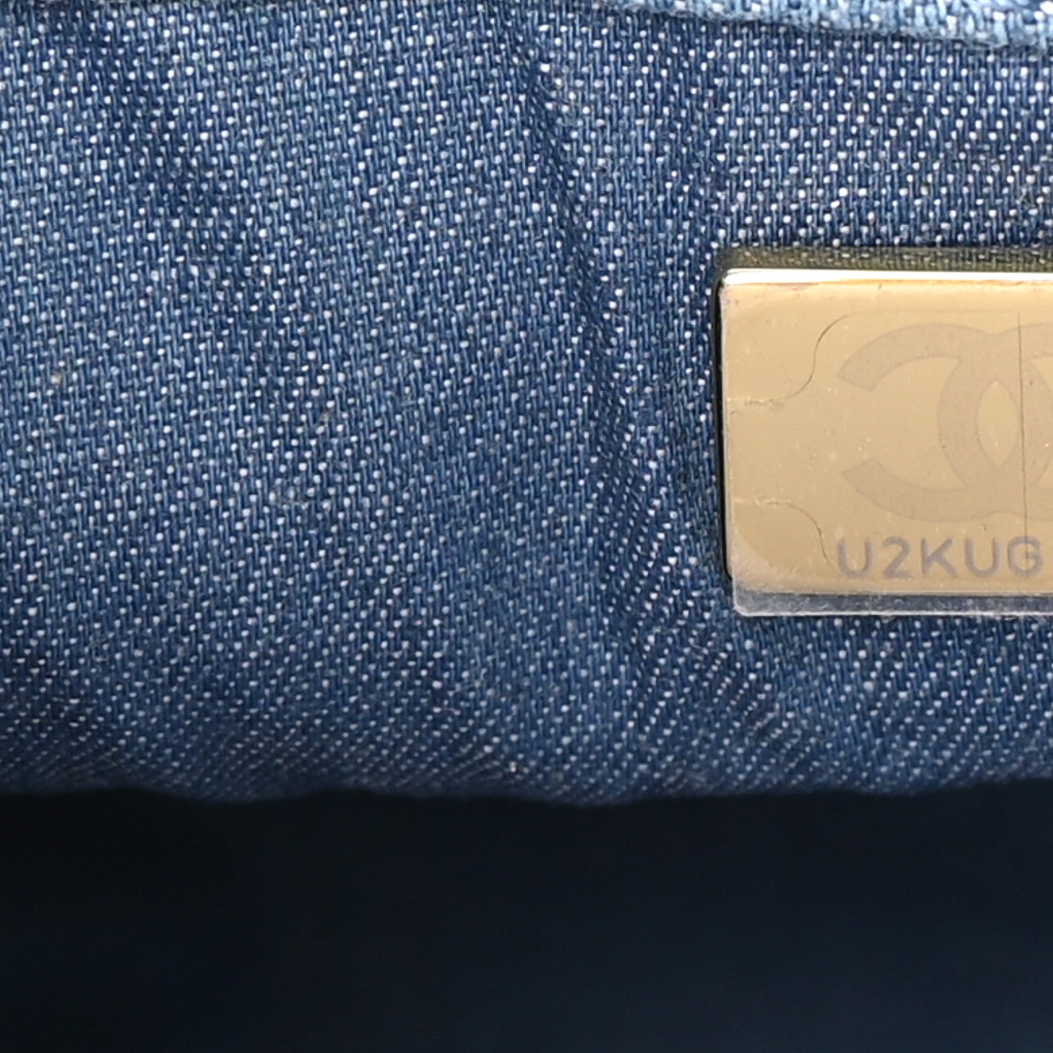 Chanel Denim Quilted Mini Pearl Crush Flap Blue 7 of 11