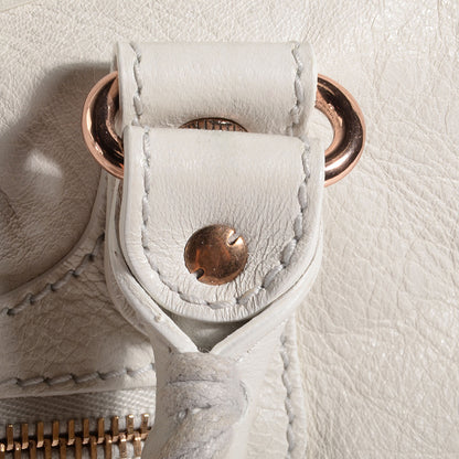 Balenciaga Agneau Giant 12 Rose Gold Hardware City White 12 of 12