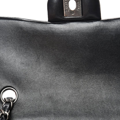 Chanel Lambskin Quilted Mini Rectangular Flap Black 10 of 11