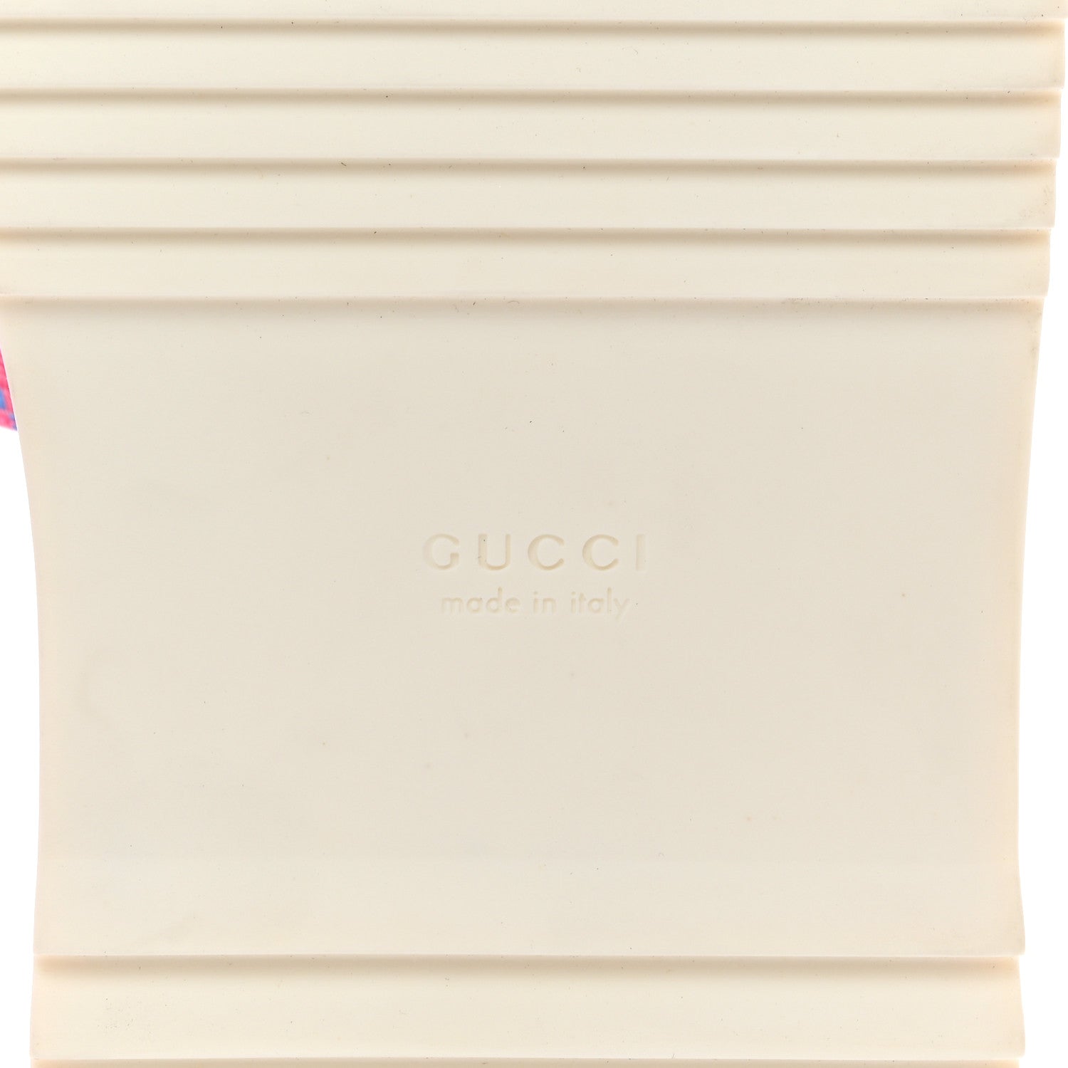 Gucci GG Supreme Joy Monogram Angelina Platform Slide Sandals 39.5 Fuxia Blue 8 of 8