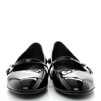 Louis Vuitton Patent Uniformes Ballet Flats 39.5 Black 2 of 8
