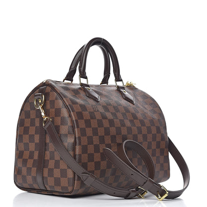 Louis Vuitton Damier Ebene Speedy Bandouliere 30 4 of 12