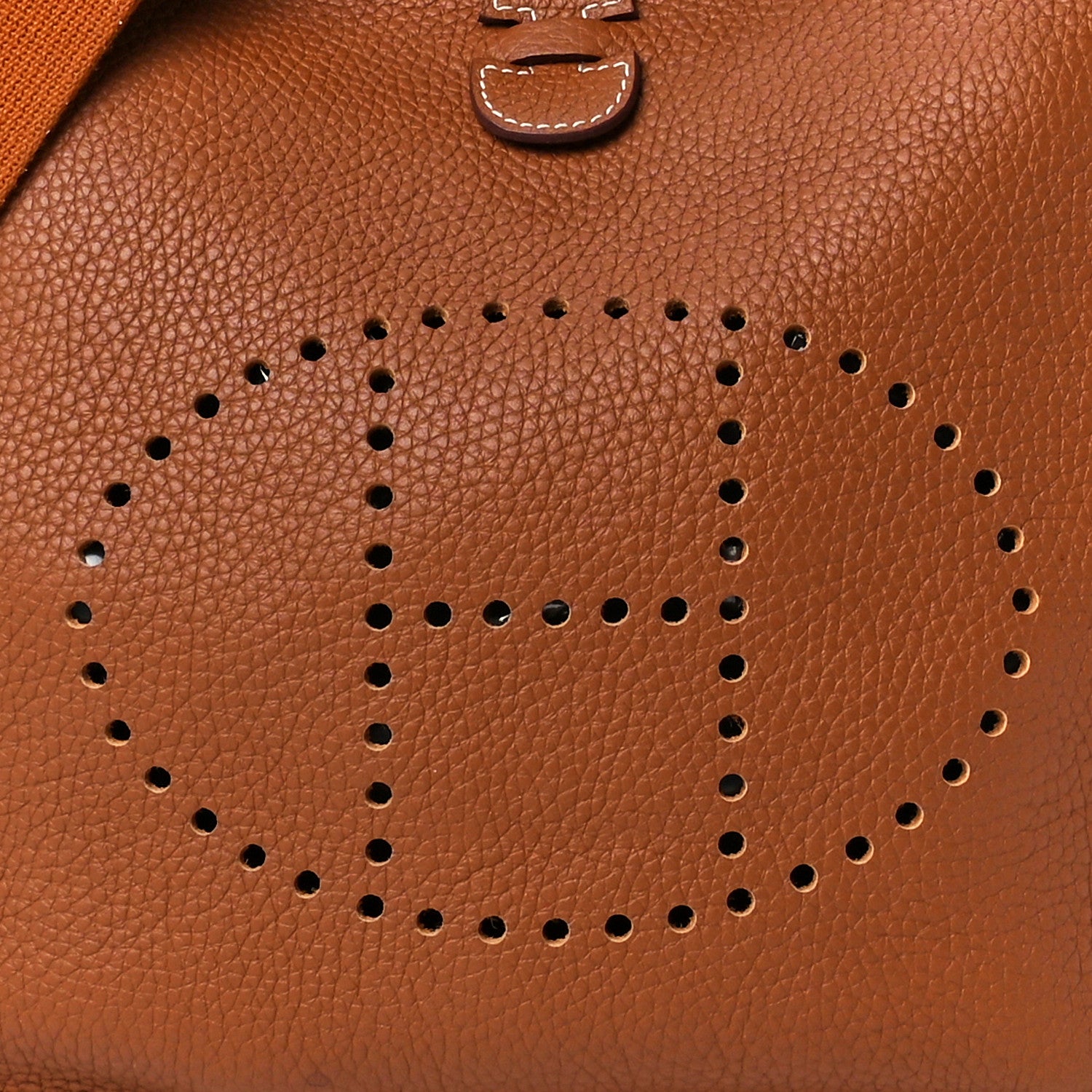 Hermes Taurillon Clemence Evelyne III PM Gold 8 of 11