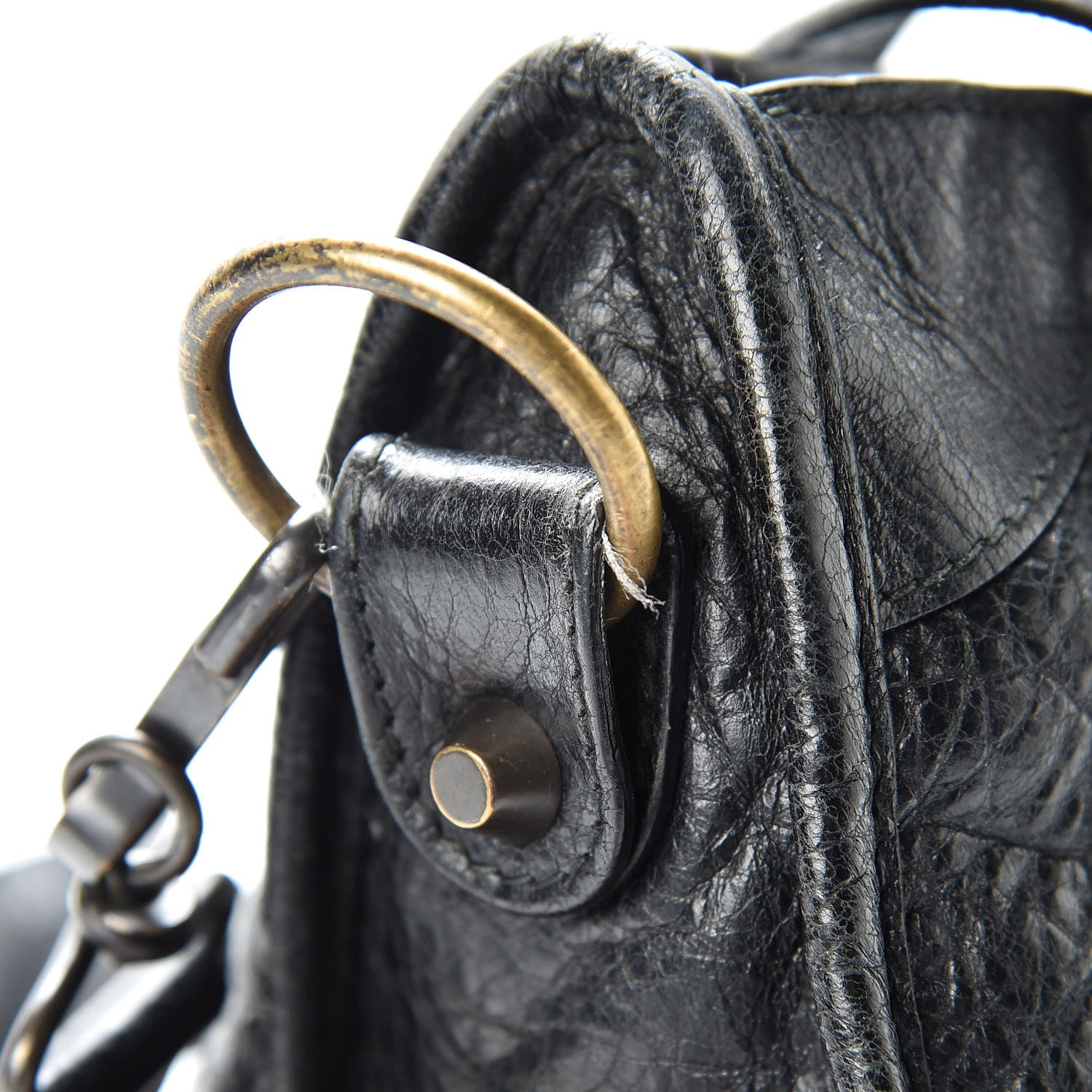 Balenciaga Agneau Classic Hardware Mini City Black 15 of 24