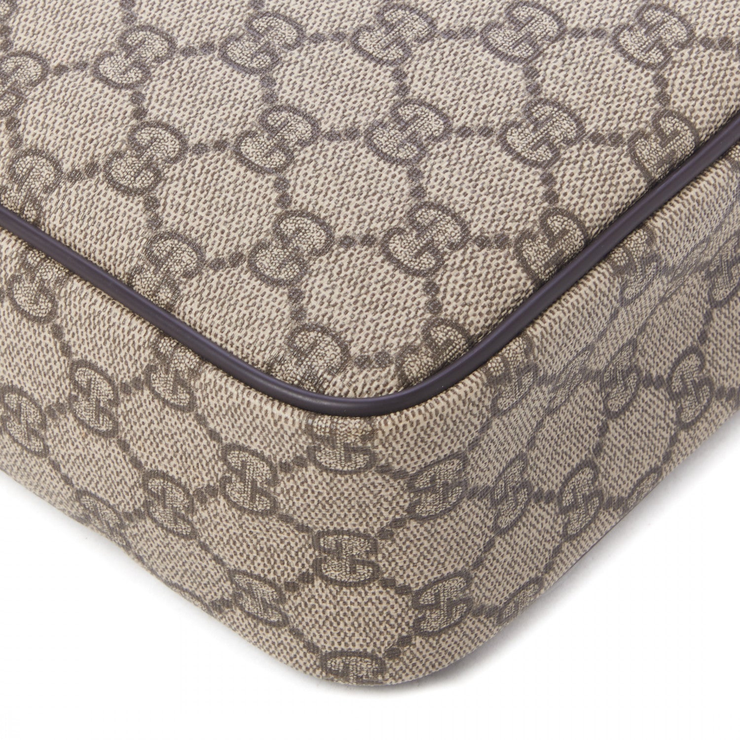Gucci GG Plus Monogram Messenger Bag Dark Brown 6 of 9