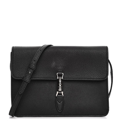 Gucci Grand Prix Calfskin Jackie Convertible Shoulder Bag Black 1 of 8