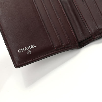Chanel Caviar Quilted Compact French Flap Wallet Black 6 of 7