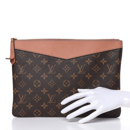 Louis Vuitton Monogram Daily Pouch Peach 2 of 16