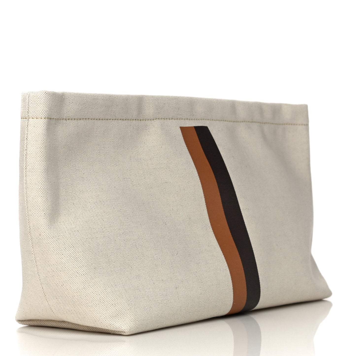 Canvas Necessaire Organizer Pouch Off White