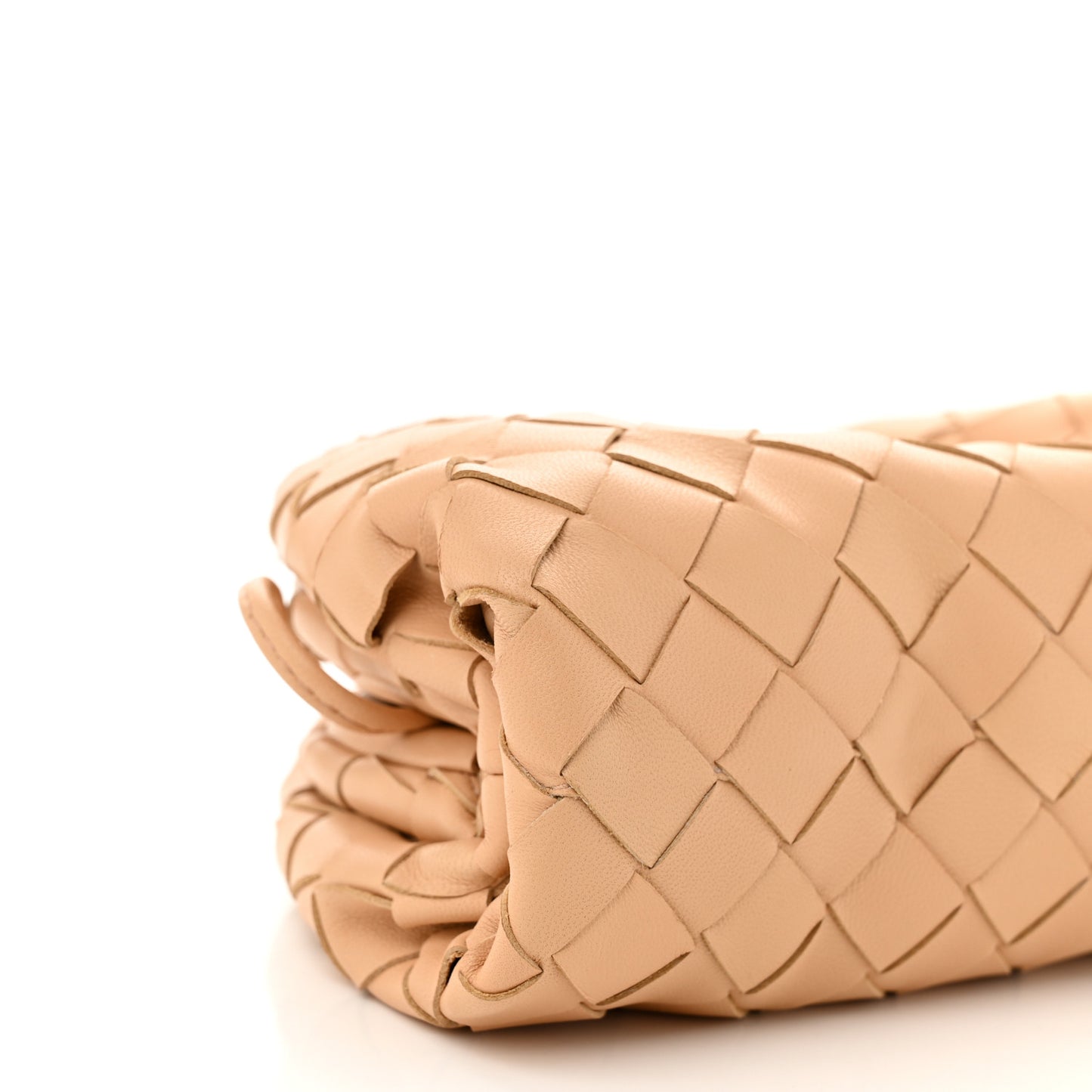 Nappa Intrecciato The Mini Pouch Almond