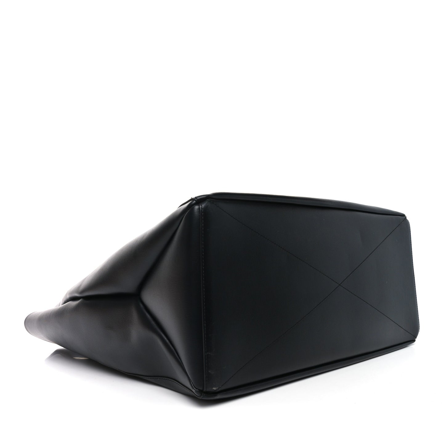 Cowhide Shopper Tote GM Black