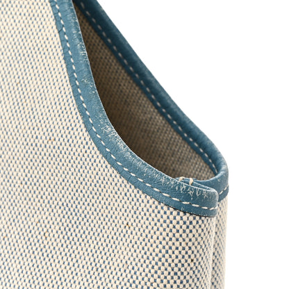 Hermes Toile Taurillon Clemence Jardinier PM Blue Jean 12 of 14
