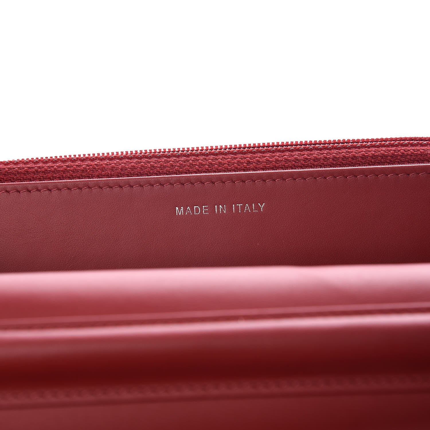 Chanel Caviar Quilted Boy Wallet On Chain WOC Red 9 of 11