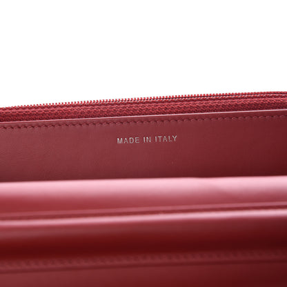 Chanel Caviar Quilted Boy Wallet On Chain WOC Red 9 of 11