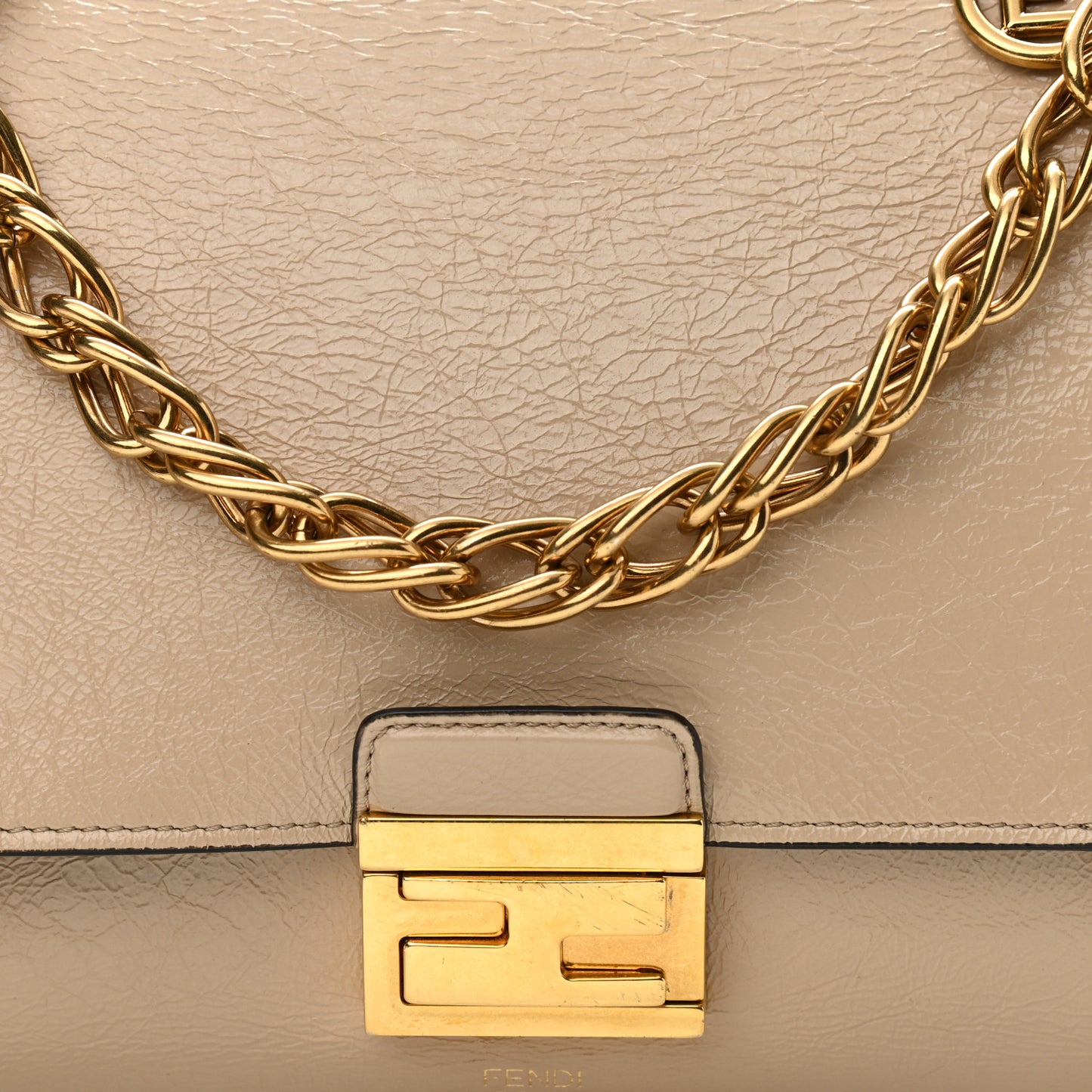 Agnello Old Shine F is Fendi Kan U Shoulder Bag Amido