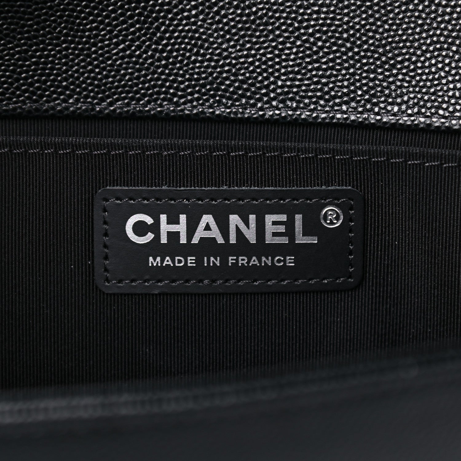 Chanel Caviar Quilted Medium Boy Flap Black 6 of 10