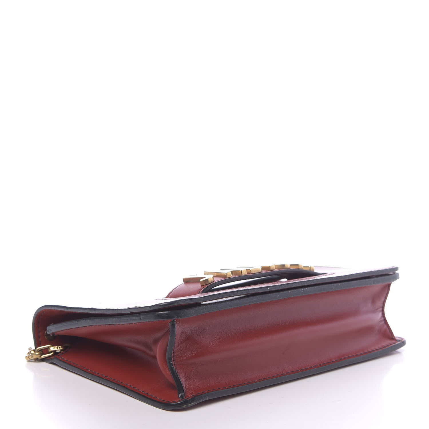 Christian Dior Calfskin J'Adior Chain Flap Bag Red 4 of 11