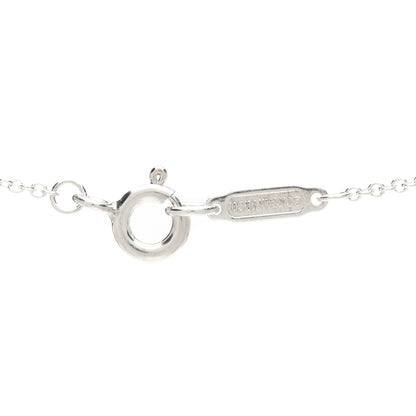 Tiffany Sterling Silver Atlas Open Pendant Necklace 3 of 4