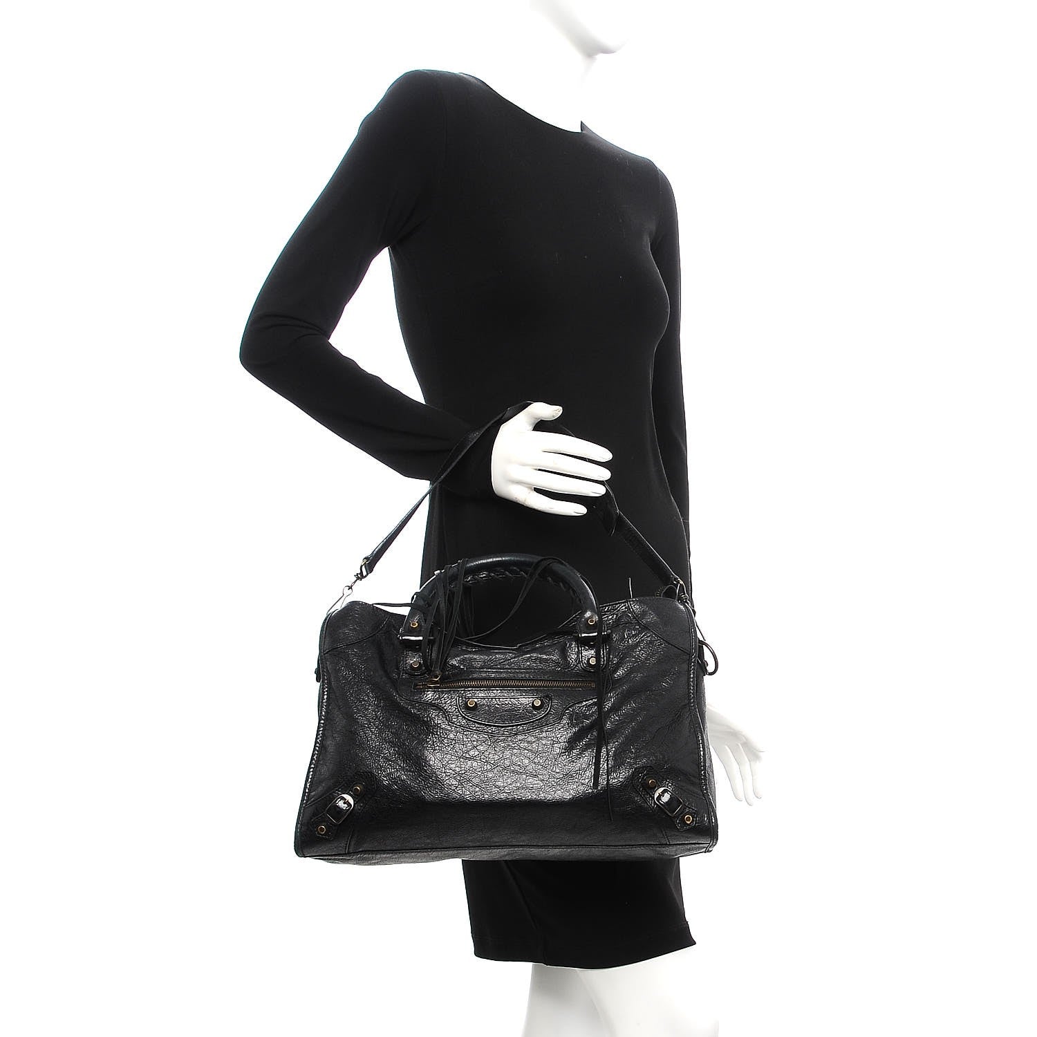 Balenciaga Agneau Classic Hardware City Black 2 of 8