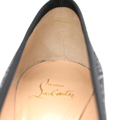 Christian Louboutin Lurex La Massine Flats 40.5 Black 9 of 10