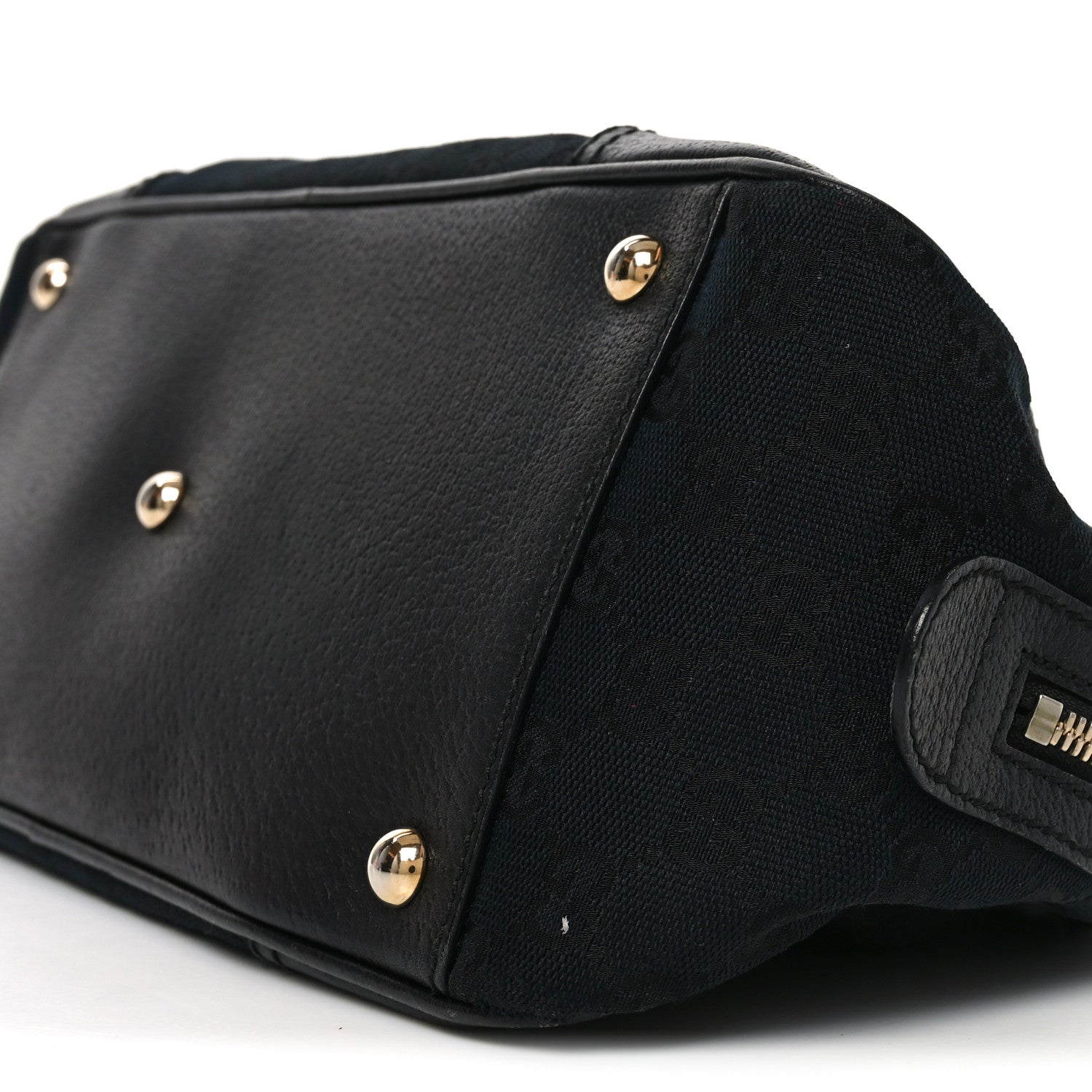 Gucci Monogram Small Princy Satchel Black 10 of 10