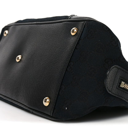 Gucci Monogram Small Princy Satchel Black 10 of 10