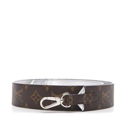 Louis Vuitton Epi Monogram Bandouliere Shoulder Strap Silver 1 of 6