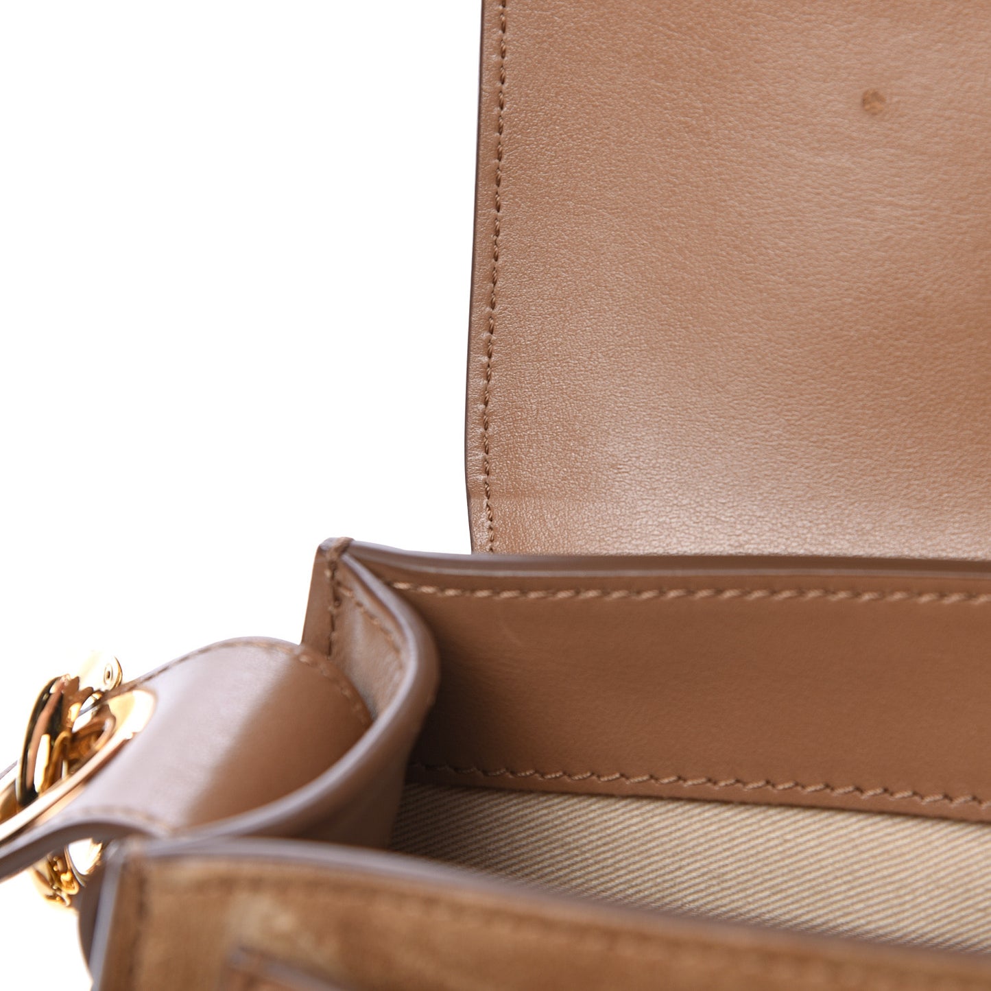 Calfskin Large Tess Bag Nut