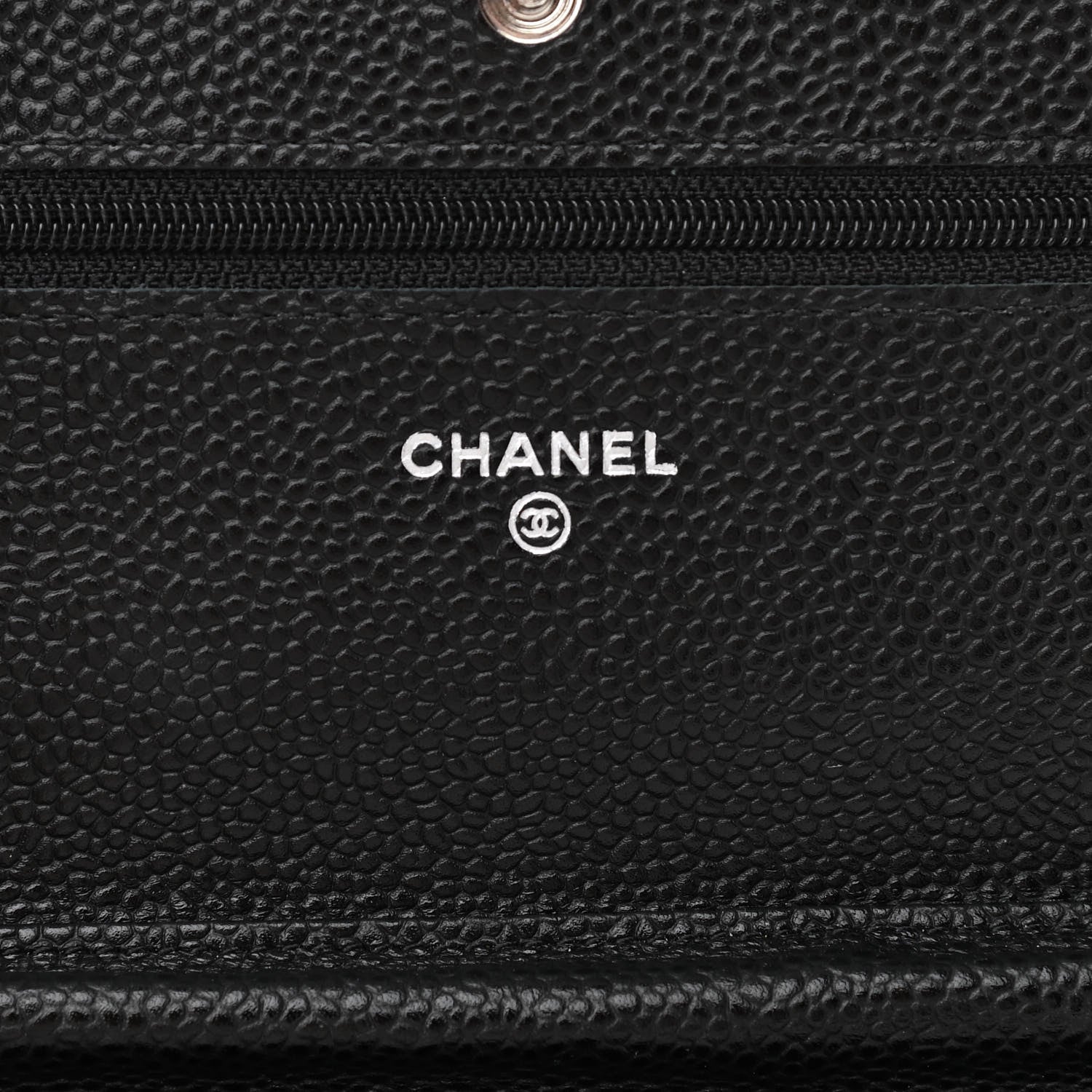 Chanel Caviar Quilted Wallet On Chain WOC Black 6 of 11