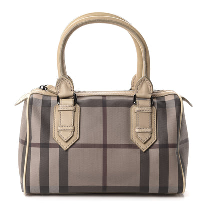 Burberry Smoked Check Small Chester Bowling Bag Trench 1 of 9