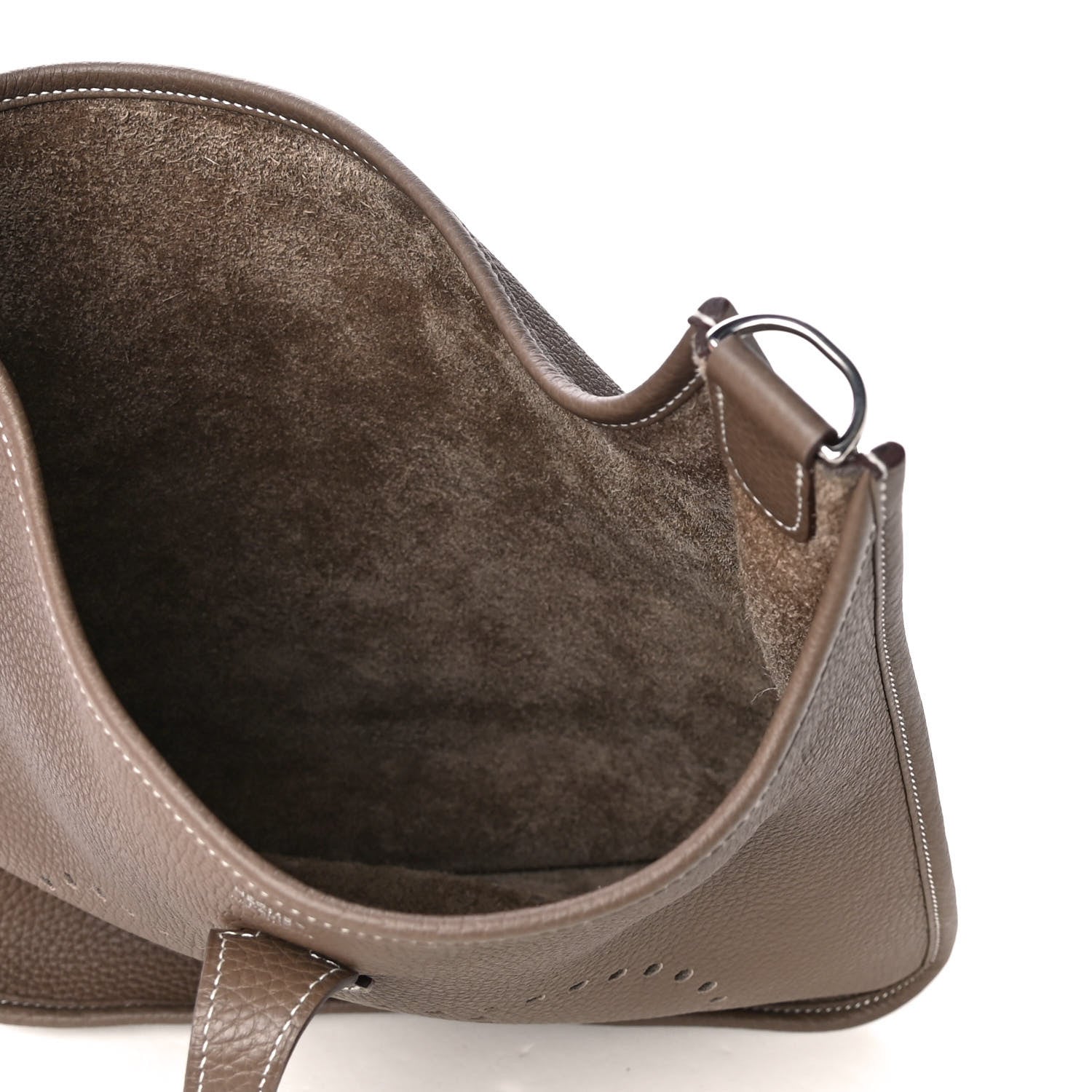 Hermes Taurillon Clemence Evelyne III PM Etoupe 5 of 5