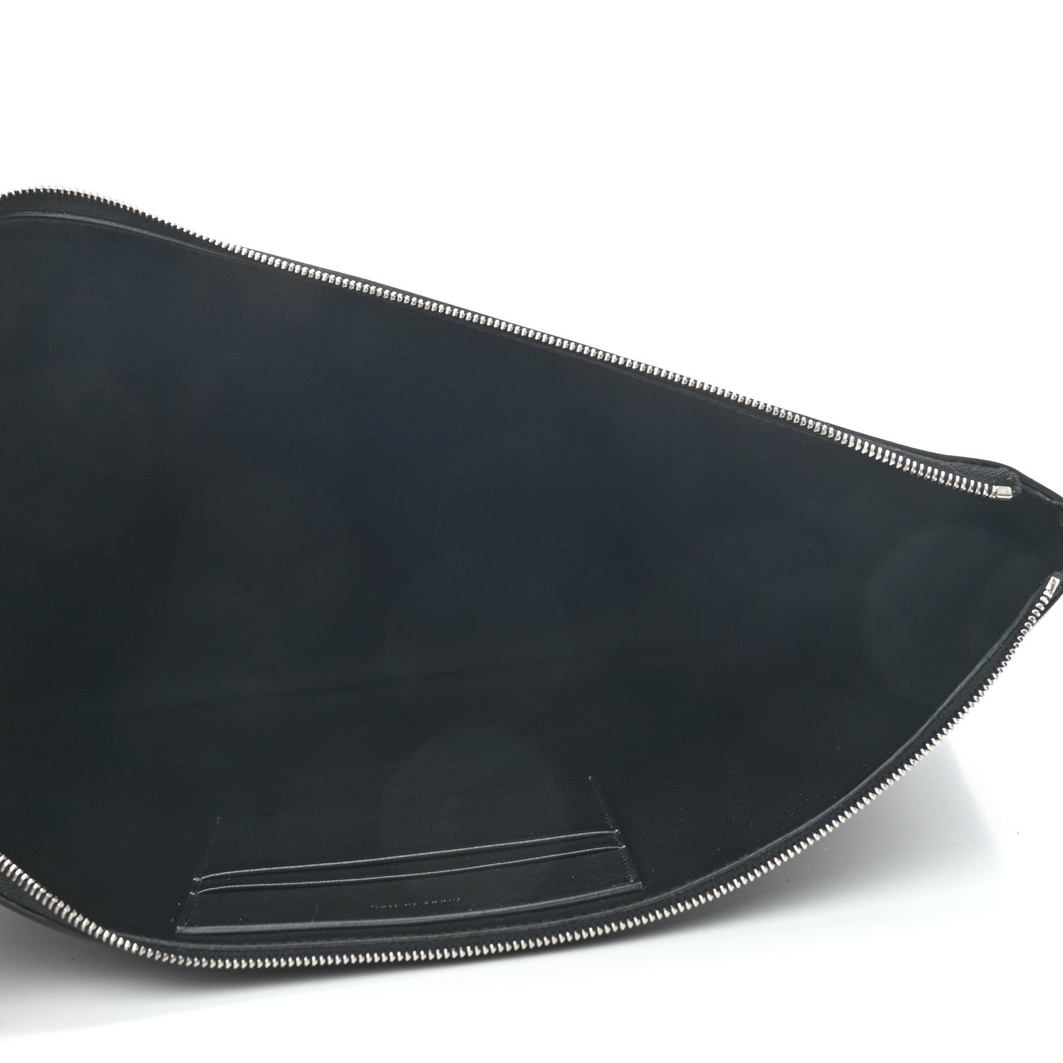 Celine Calfskin Large Made In Clutch Pouch Black 5 of 7