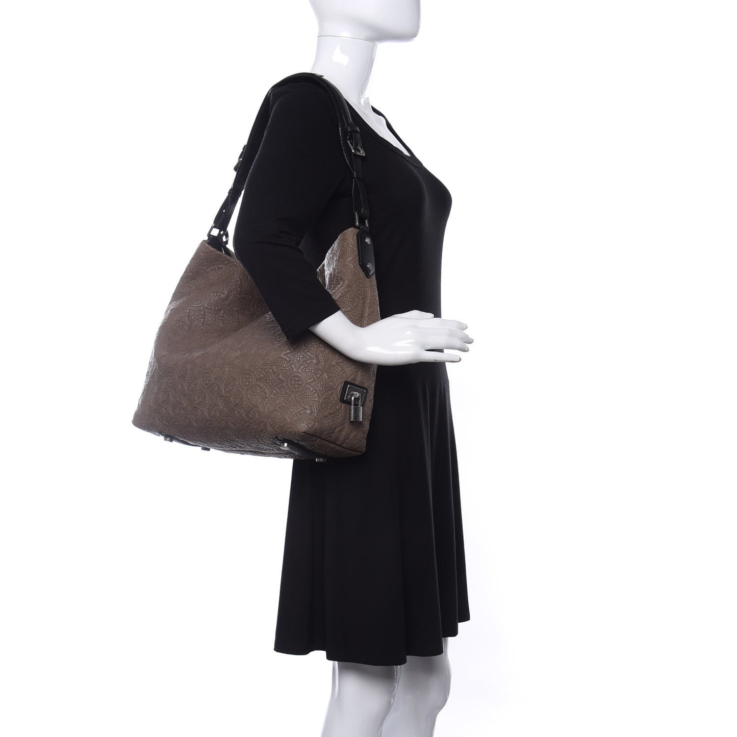 Lambskin Antheia Hobo PM Olive