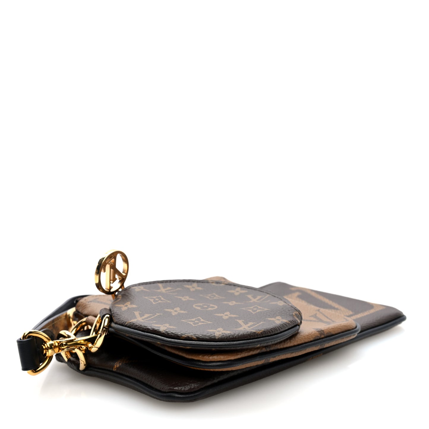 Reverse Monogram Giant Trio Pouch