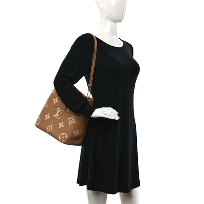 Louis Vuitton Empreinte Monogram Giant Neonoe MM Arizona Beige 3 of 9