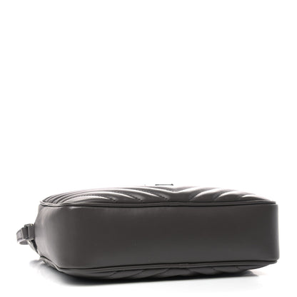 Saint Laurent Calfskin Matelasse Monogram Lou Camera Bag Asphalt 4 of 9