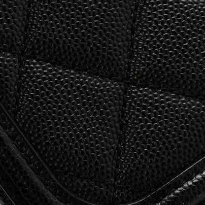 Chanel Caviar Quilted Medium CC Filigree Vanity Case Black 14 of 14