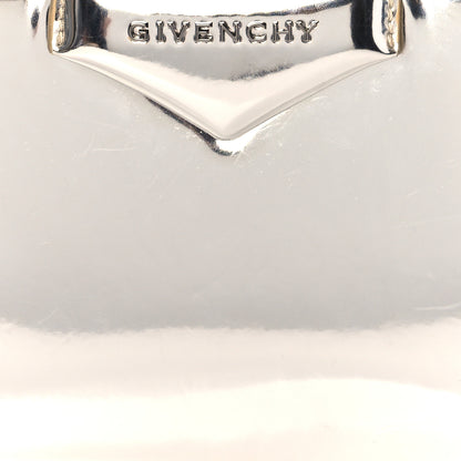 Givenchy Polyurethane Nano Antigona Silver 6 of 8