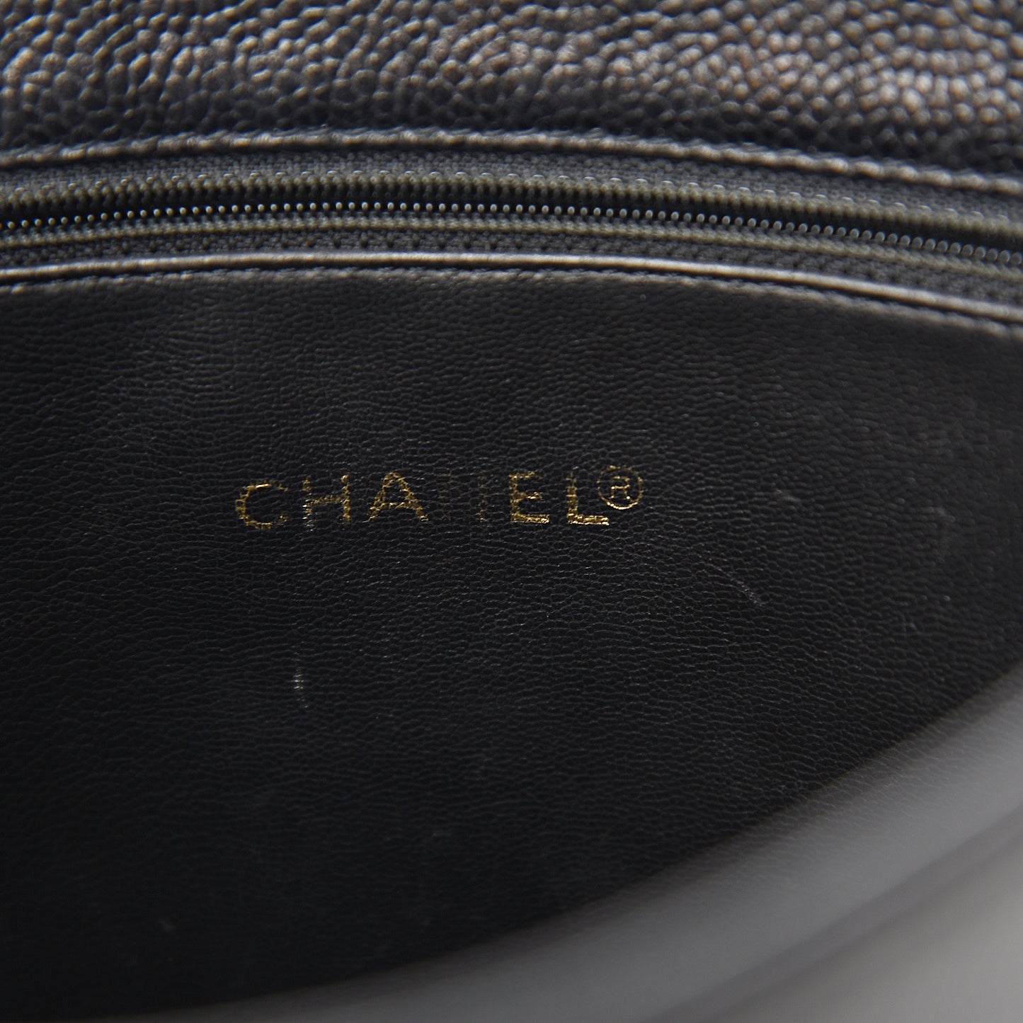 Caviar CC Shoulder Bag Black