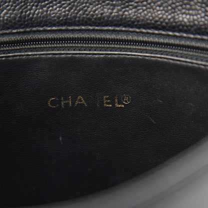 Chanel Caviar CC Shoulder Bag Black 6 of 11