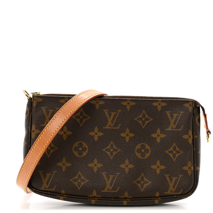 Louis Vuitton Monogram Accessories Pochette Long Strap 1 of 14