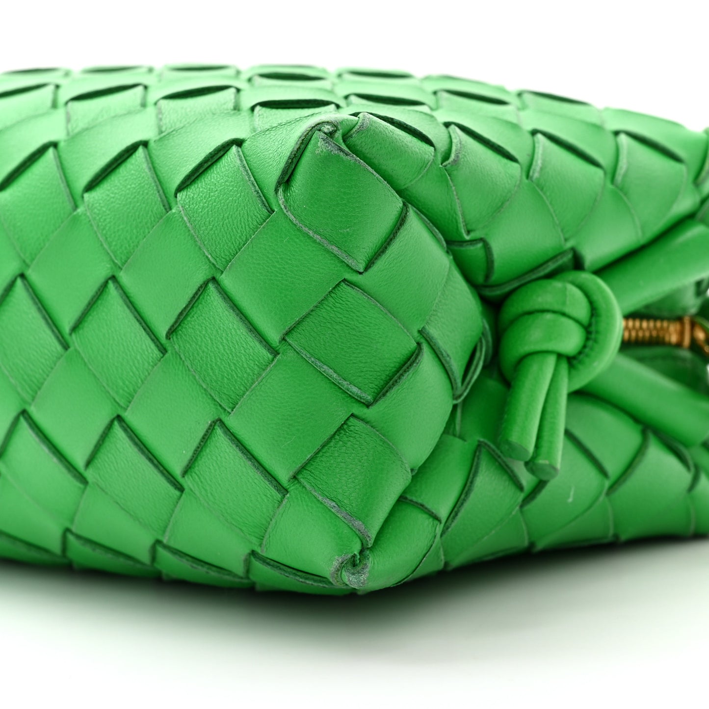Nappa Intrecciato Small Loop Camera Bag Parakeet