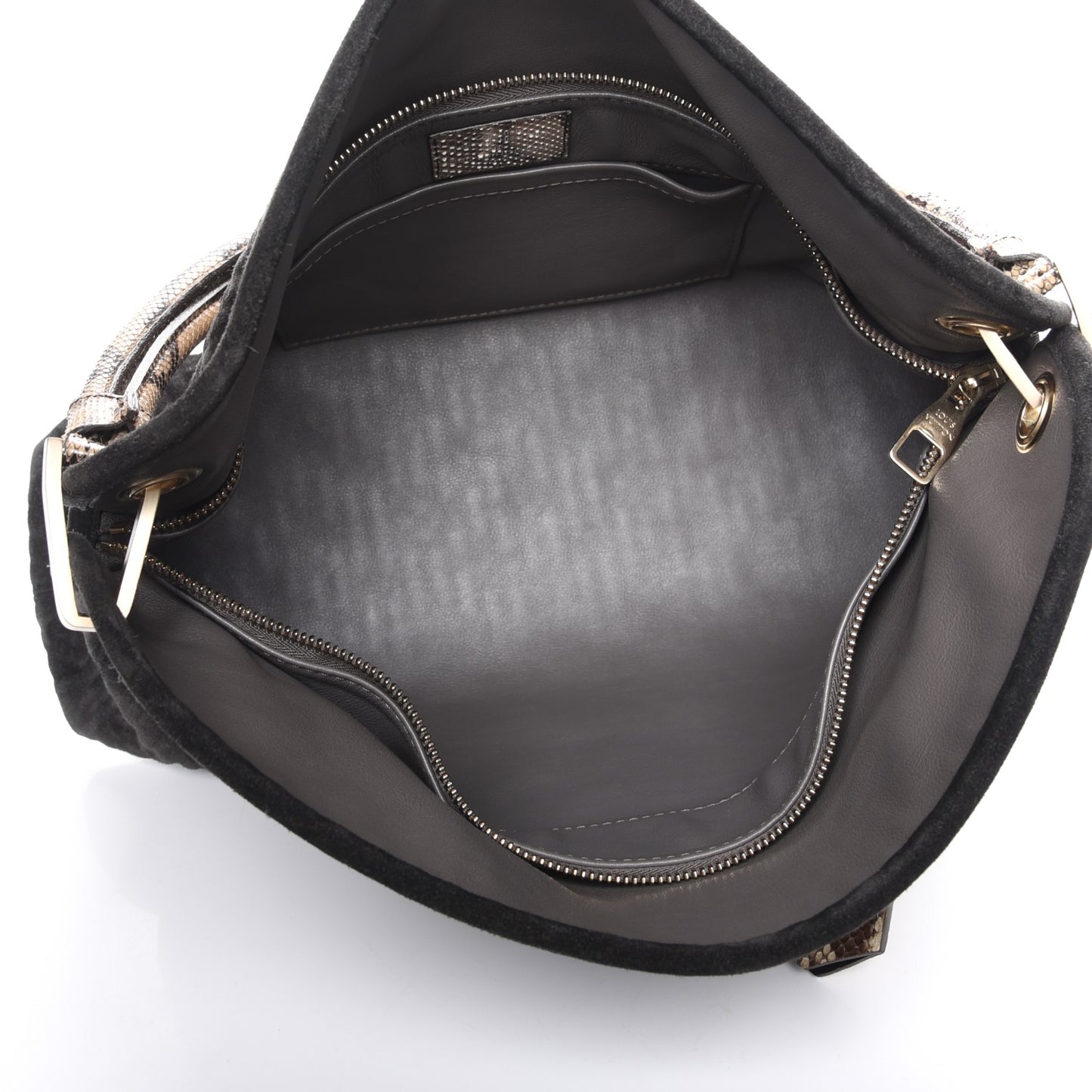 Monogram Suede Embossed Wish Kohl